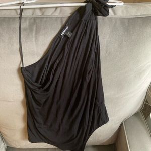 Express one shoulder body suit